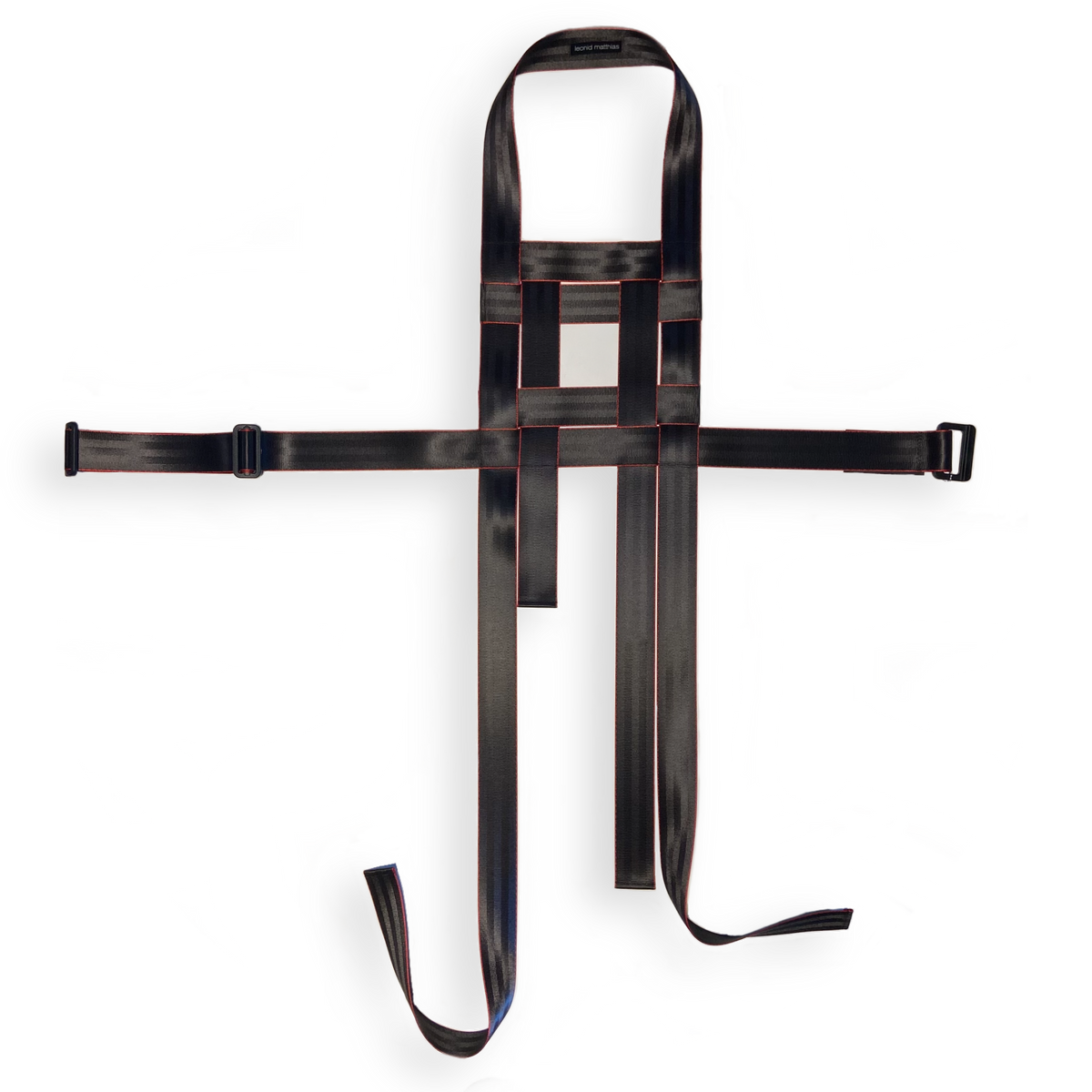 Harness "HRHM" schwarz-rot