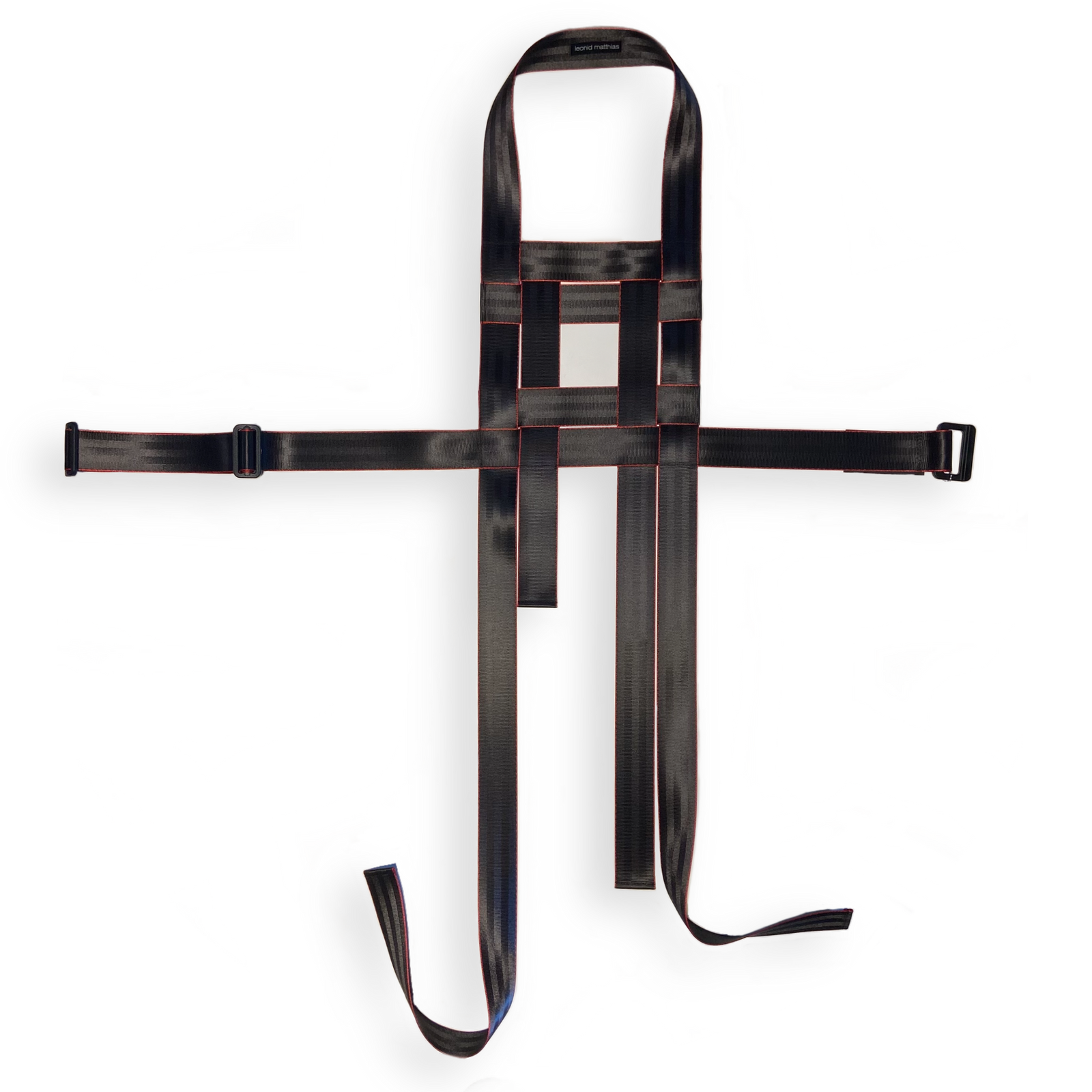 Harness "HRHM" schwarz-rot