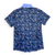 Hemd "Takeshirou" KA blau geblümt
