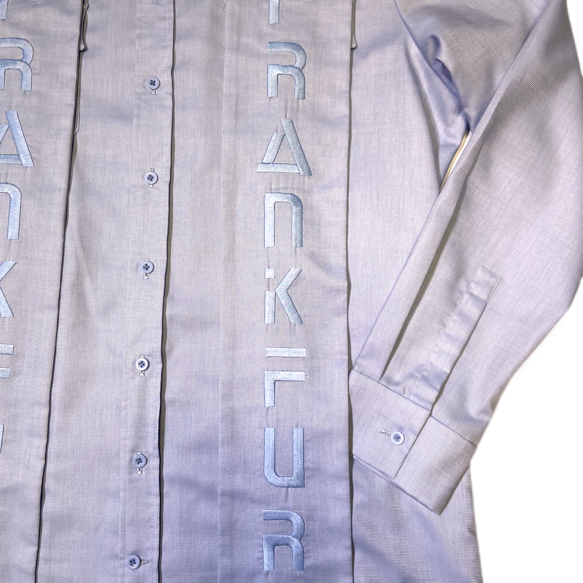 Hemd &quot;FRNKFRT&quot; blau