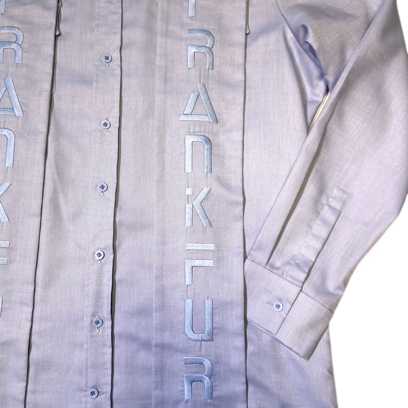 Hemd "FRNKFRT" blau