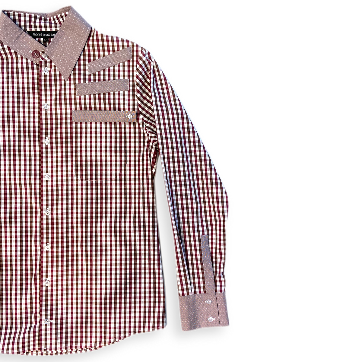 Hemd &quot;Takeshirou&quot; Karo