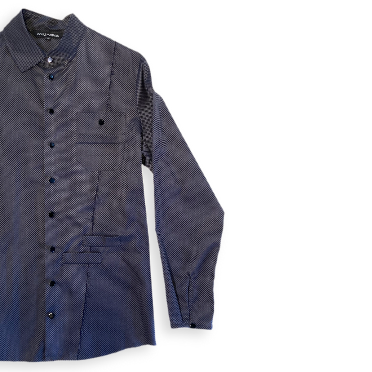 Hemd &quot;NDRRD&quot; anthrazit