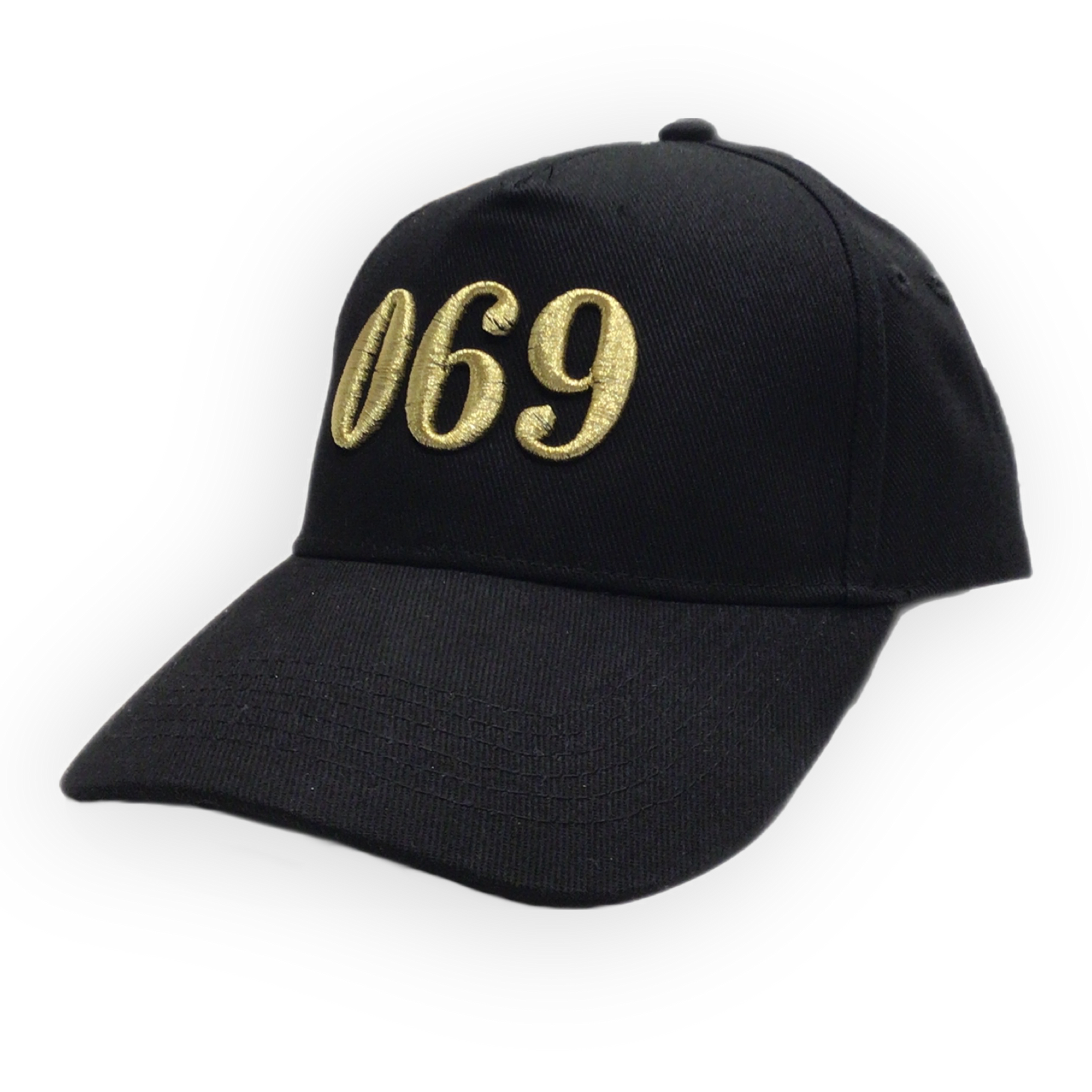 Kappe "069" schwarz-gold