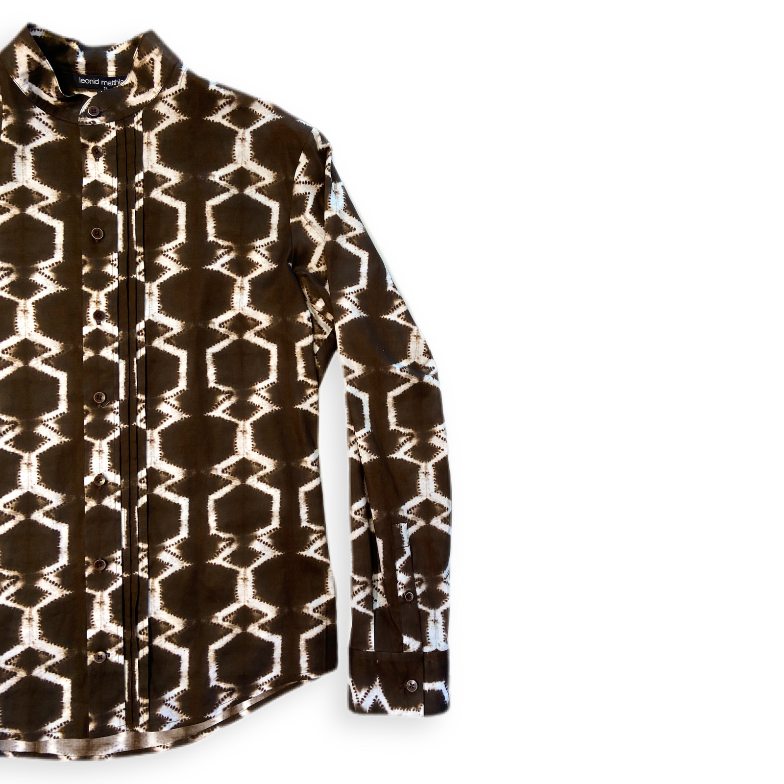 Hemd "Makuchari" braun