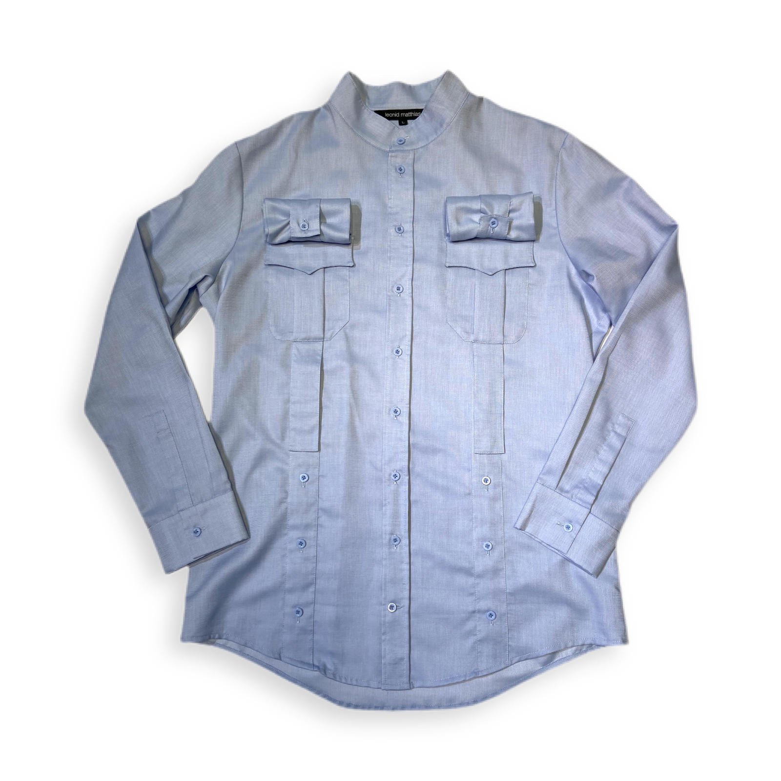 Hemd "FRNKFRT" blau