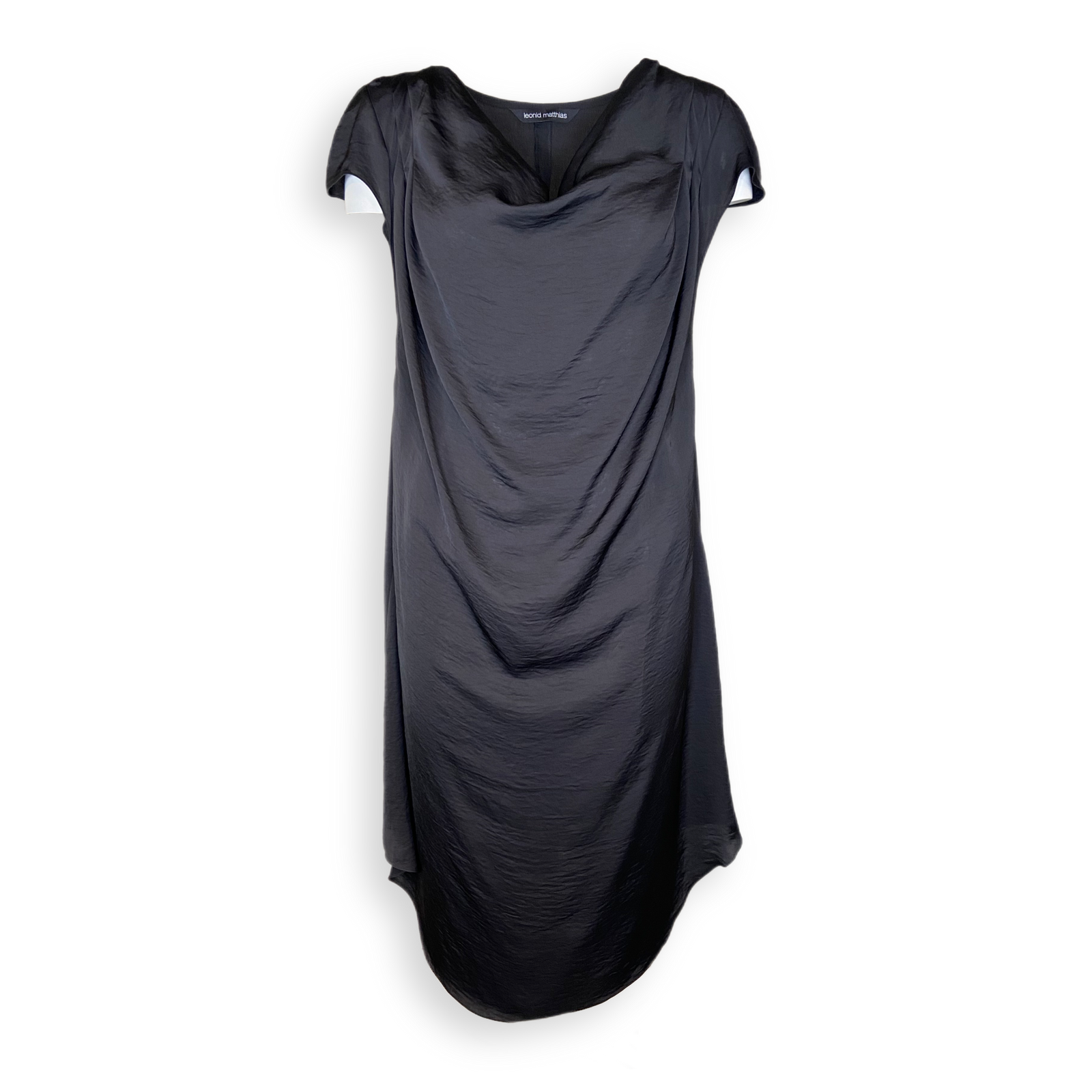 Kleid "Wasserfall" schwarz